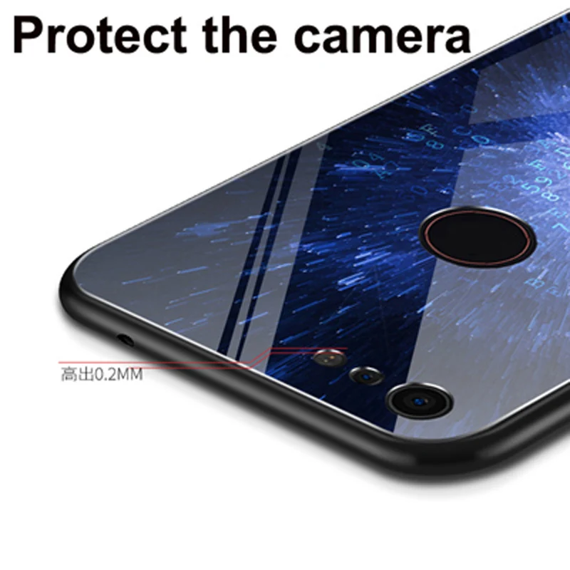 Чехол для Smartisan Nut U3 pro из закаленного стекла + Мягкая силиконовая задняя крышка U3Pro