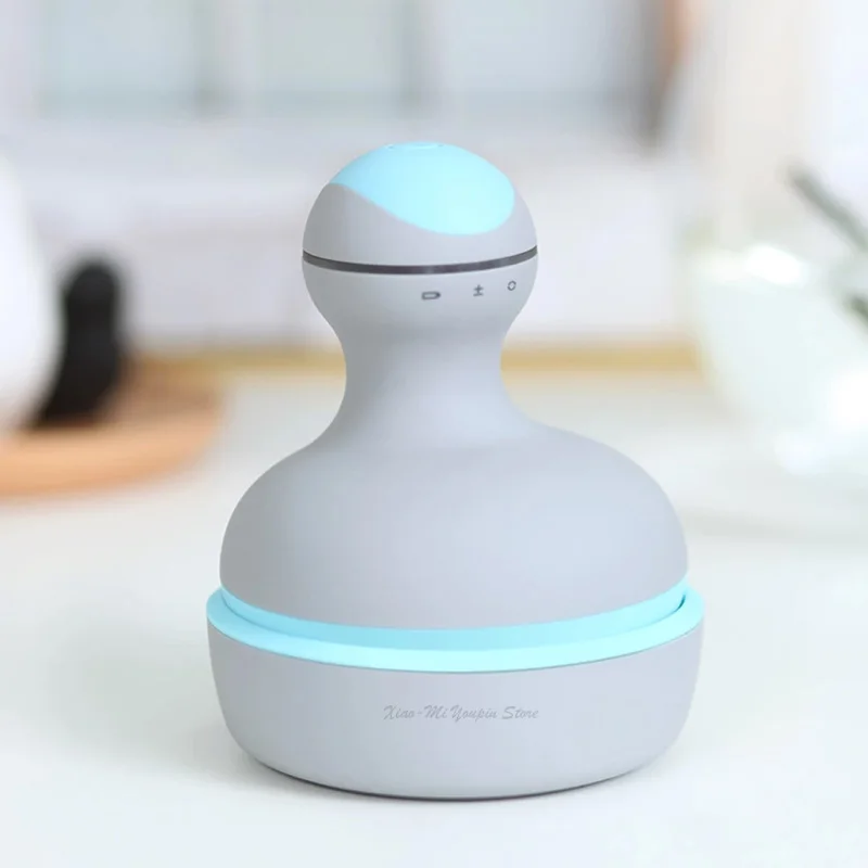 Массажер Youpin Mini 3D для головы M1 устройство сухого и влажного массажа с двумя