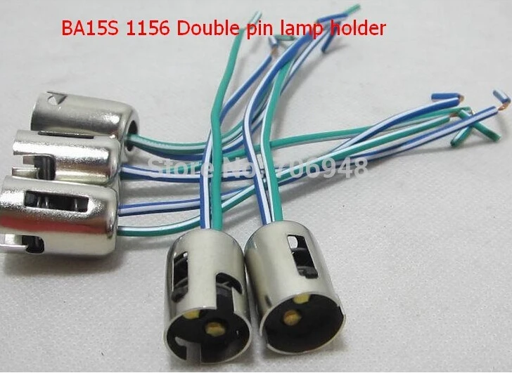 

Double Pin BA15S 1156 1157 Lamp holders light bsse