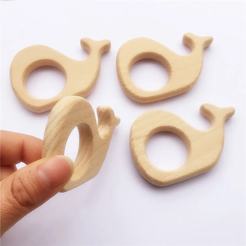 Ченкэй 10 шт деревянные КИТ Прорезыватель для зубов кольцо DIY органические eco friendly