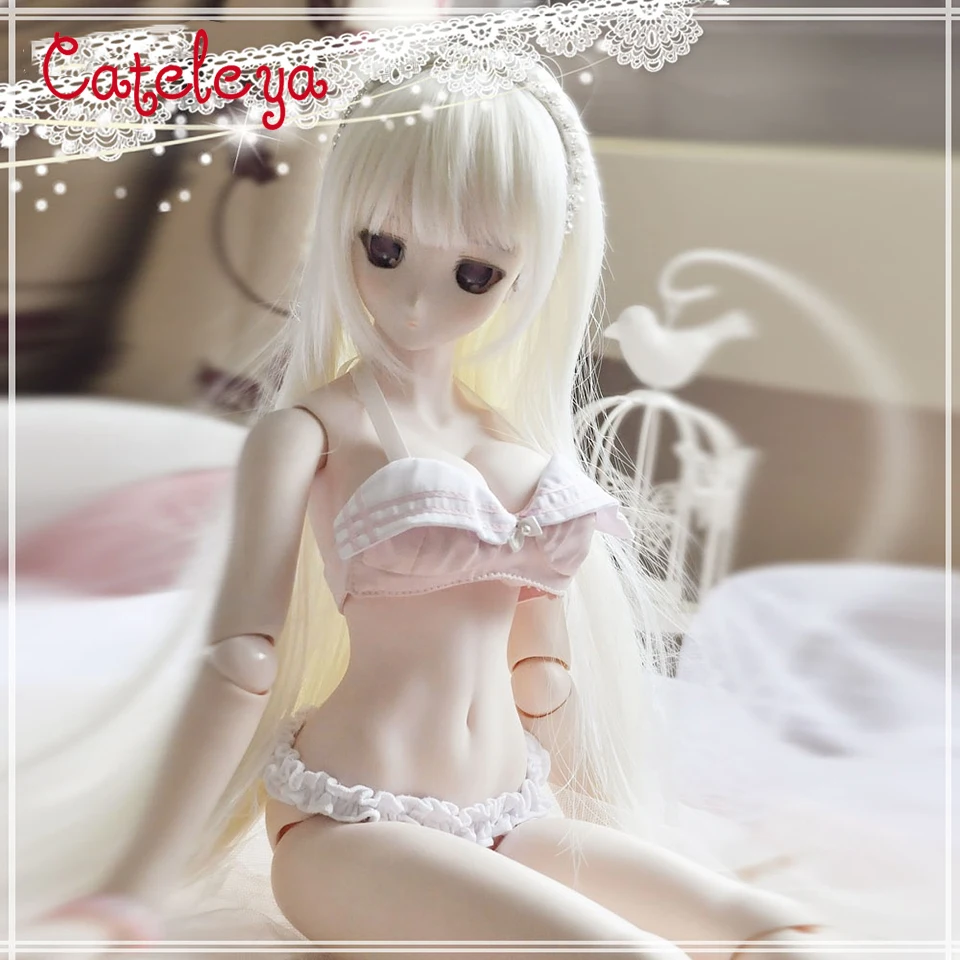 Платье кукла Cateleya BJD 1/3 SDGR DD синее нижнее белье пляжный бикини костюм
