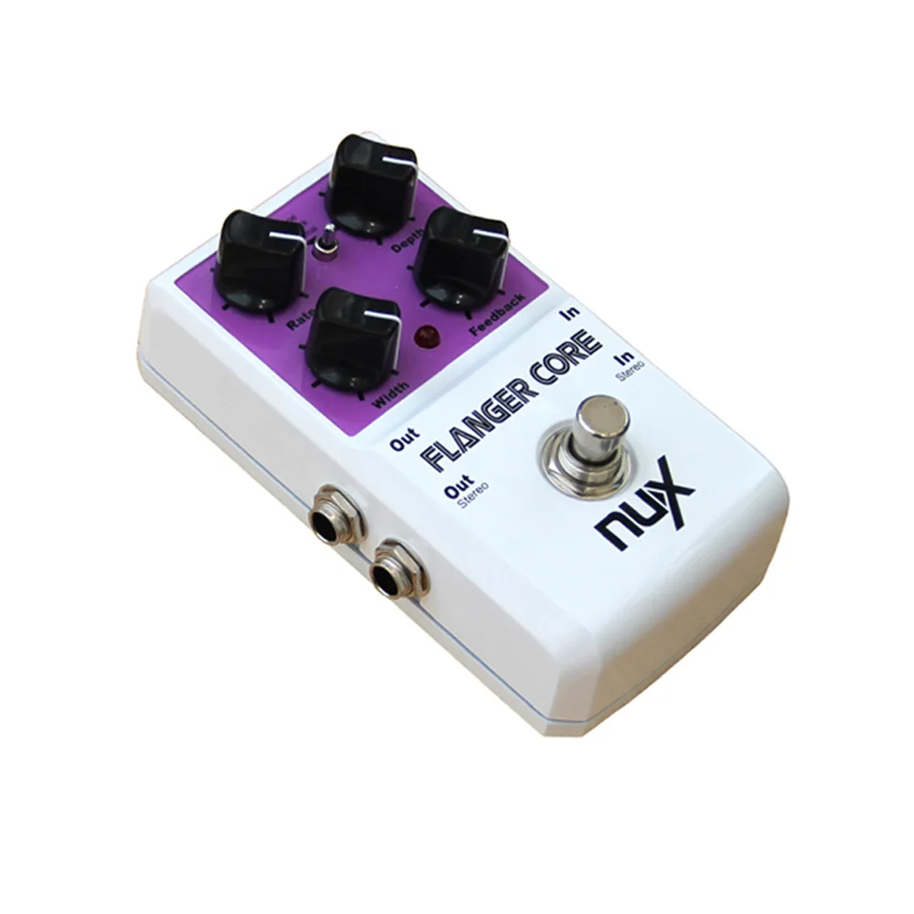 Flanger Core NUX Mod Force Drive Force Chorus Core Flanger Core Phaser Core педаль эффектов для гитары - Цвет: Flanger Core