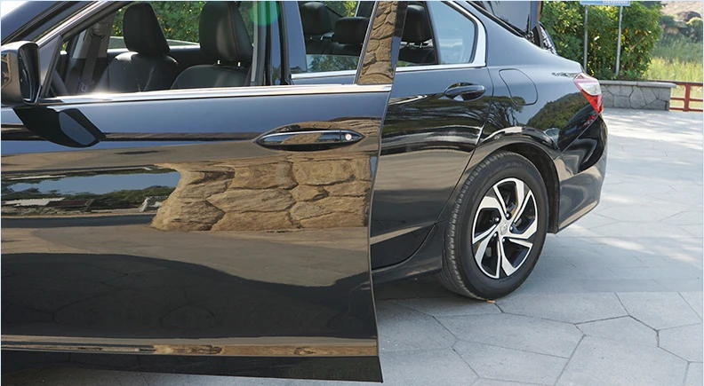 Lsrtw2017 резиновые края машинной двери бамперные полоски для honda accord 2012 2013
