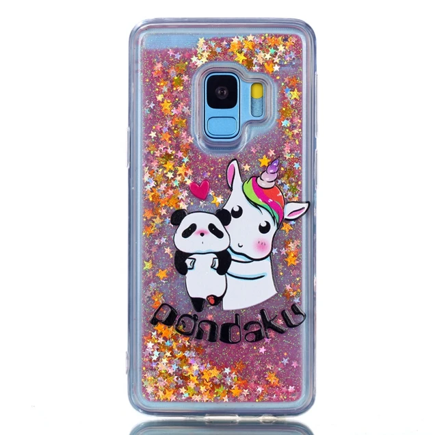 Мягкий гелевый Чехол для Samsung Galaxy S9 S8 Plus A6 A8 2018 J330 J530 J730 Bling Sparkle Cover 1