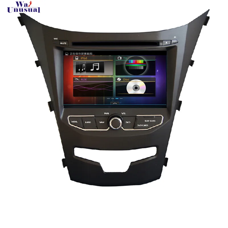 

WANUSUAL Car Styling 7"Android 6.0 Car Radio Player GPS Navigation for Ssangyong Korando with BT WIFI Quad Core 16G 1024*600 Map