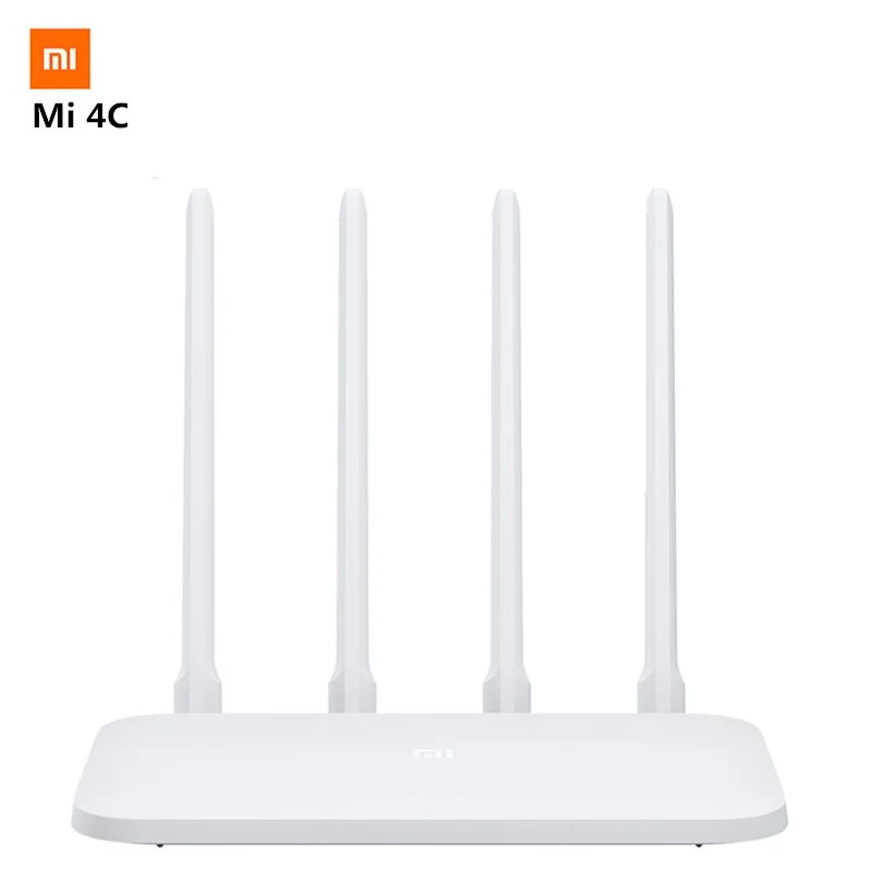 Xiaomi Mi Wi-Fi роутер 4C 64 ram 802,11 B/G/N 2,4G 300 Мбит/с 4 антенны Smart APP группа управления беспроводные роутеры повторитель