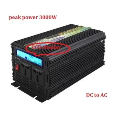 Hig Качество 1 5 кВт 1500 Вт DC 12 В к AC 230 50 Гц ЖК дисплей модифицированный волновой
