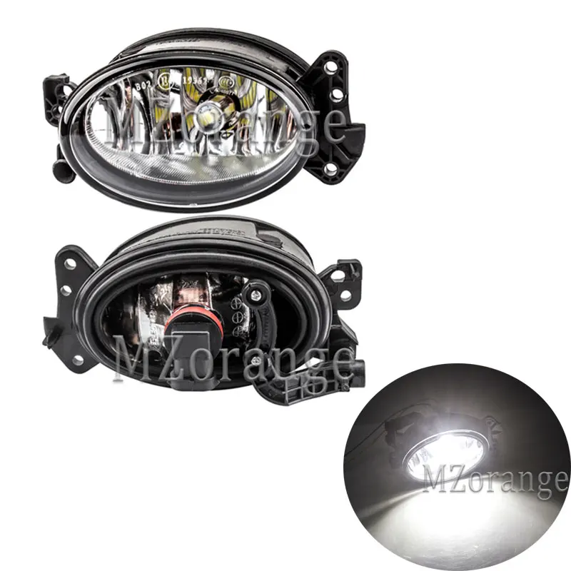 MZORANGE передние противотуманные фары светильник для Mercedes Benz W204 C230 C300 C350 W211 E320 E350 W164 06-09Fog светильник светодиодный лампы A1698201556 1698201656