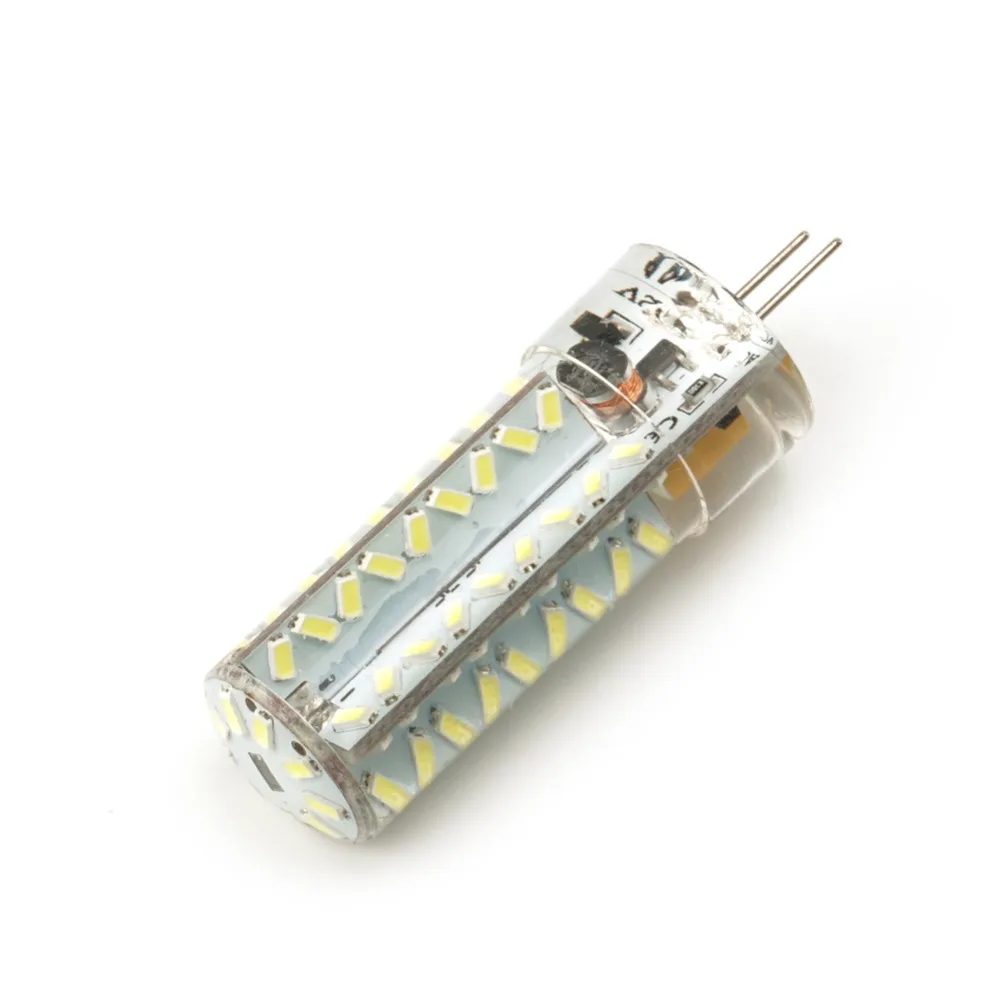 Светодиодная мини-лампа G4 8 Вт AC/DC 12 В 3014SMD 81LED S 360 угол свечения люстры сменные