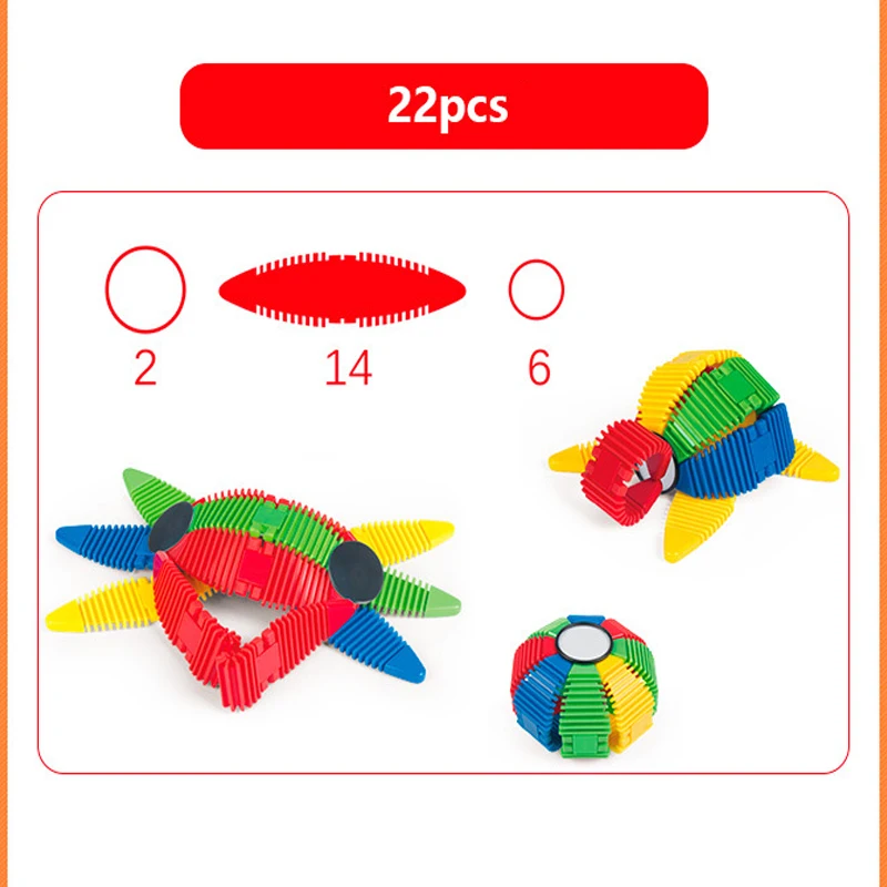 BD soft glue magnetic chip splicing animals undersea world childrenundefineds puzzle assembly building gift toys | Игрушки и хобби