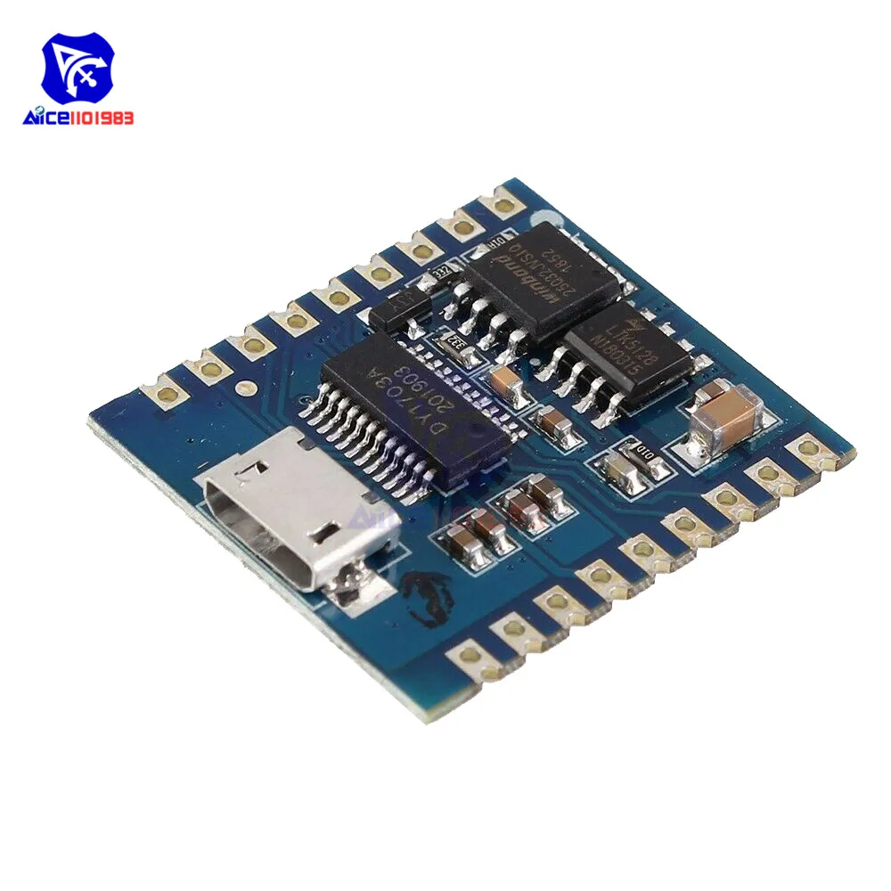 DY-SV17F аудио модуль мини MP3-плеер 8 бит IO UART триггер микро USB загрузка 4 мегабайт флэш голосовой модуль