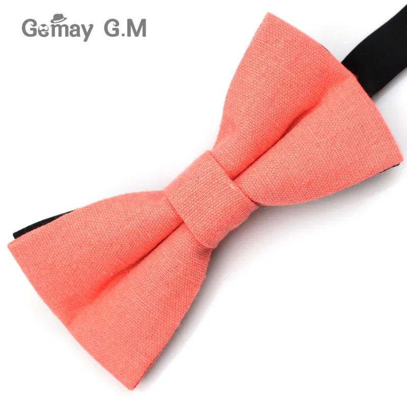 Модные однотонные с бантом для Для мужчин марка белья Bowties Повседневное Бизнес