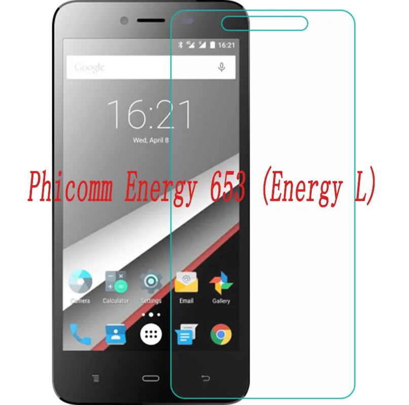 Закаленное стекло для смартфона Phicomm Energy 653 (Energy L) 9H Взрывозащищенная защитная
