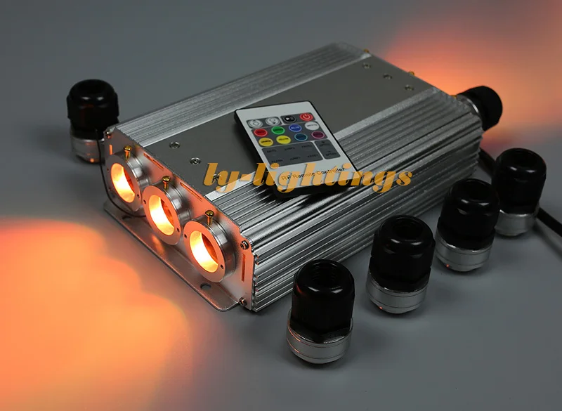 Наружное украшение оптоволоконный светильник с двигателем 50 Вт светодиодное