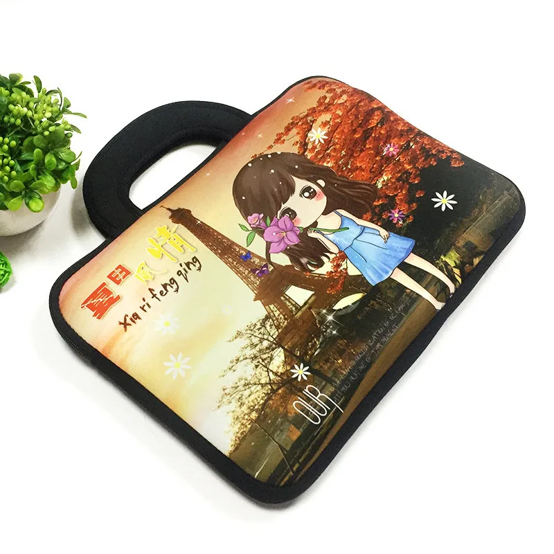 Мультфильм милый щенок печати сумка для ноутбука с Для женщин и мужчин Бизнес