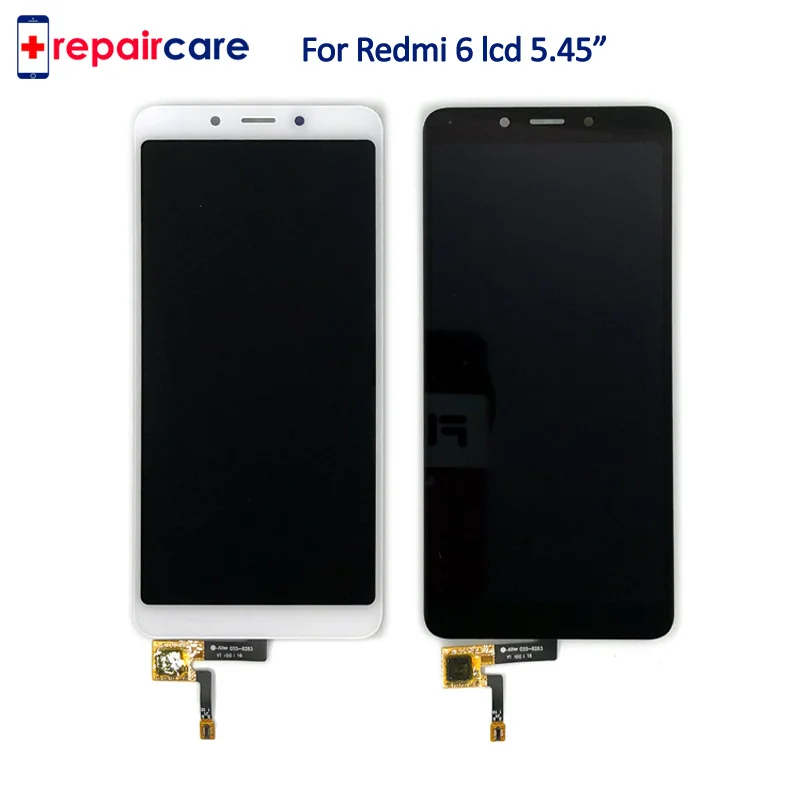 5 45 ''с рамкой для Xiaomi Redmi 6 Полный ЖК-дисплей + сенсорный экран дигитайзер в