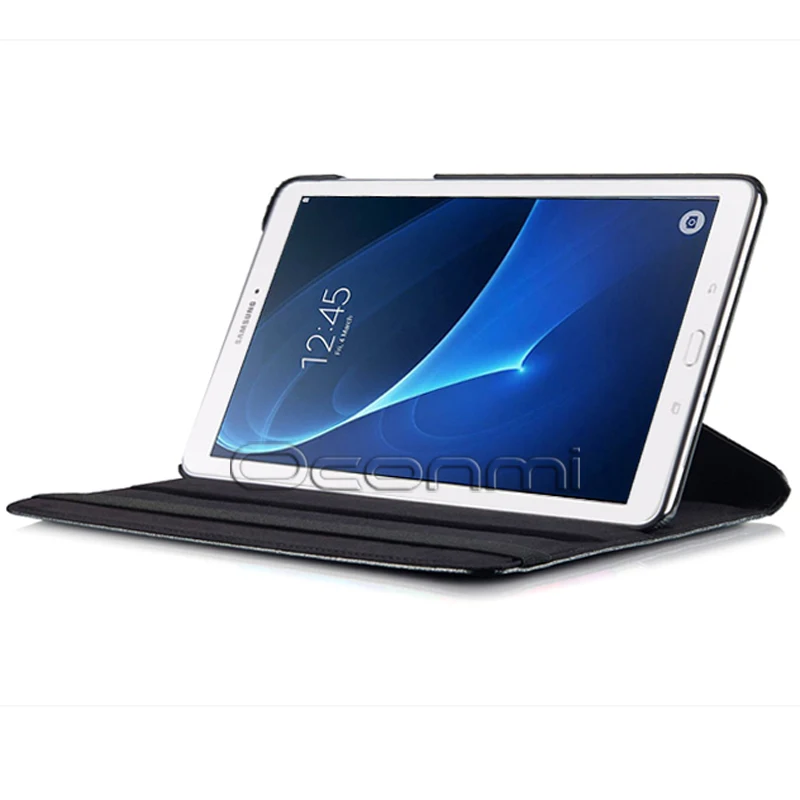 Вращающийся на 360 Градусов Кожаный чехол для Samsung Galaxy Tab A 7 0 SM T280 T285 с функцией