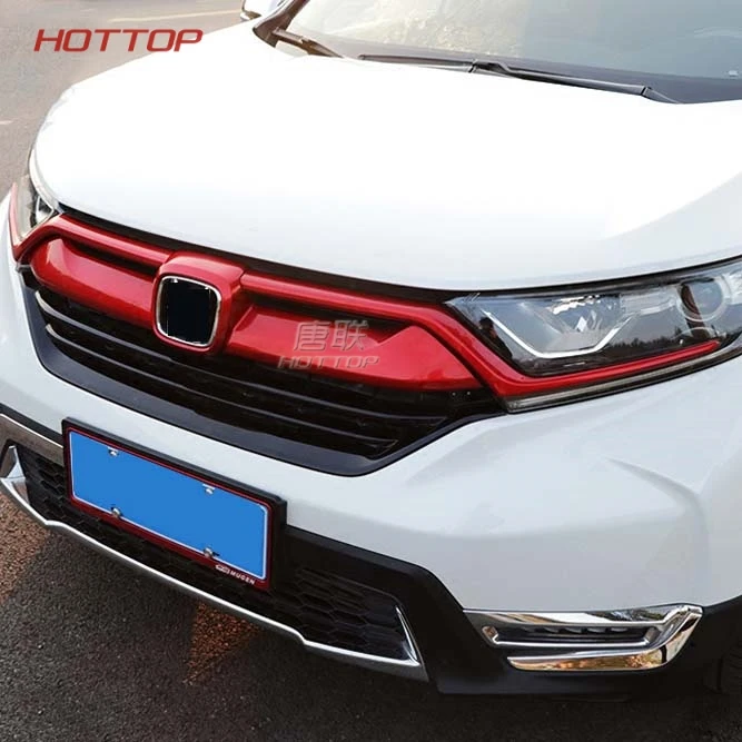 Накладка на переднюю решетку, подходит для Honda CRV CR-V, задний логотип, рамка на решетку, решетка на решетку, гоночные Чехлы, отделка автомобиля, Стайлинг