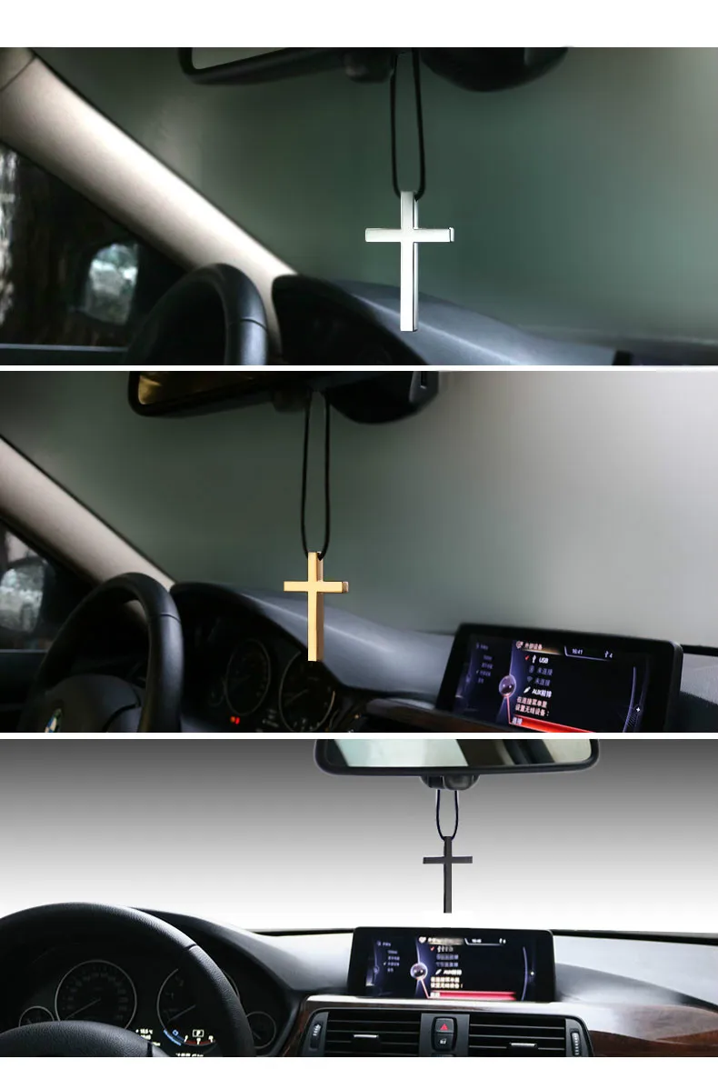 Украшение для автомобиля украшение интерьера сплав Крест Иисуса христианские