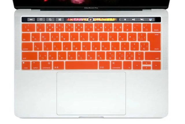 Японский силиконовый чехол с клавиатурой для нового MacBook Pro 13 &quotA1706 и 15&quot A1707