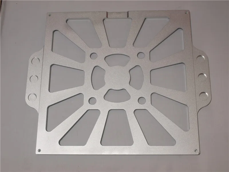 Funssor Lulzbot Aluminum Carriage Upgrade Leveling Tray TAZ 4/5 Replaceable Bed kit Lulzbot Taz Removable Build Bed Upgrade kit