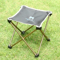 outdoor camping folding chair aluminum fishing portable stool foldable beach ultralight patio furniture travel garden picnic