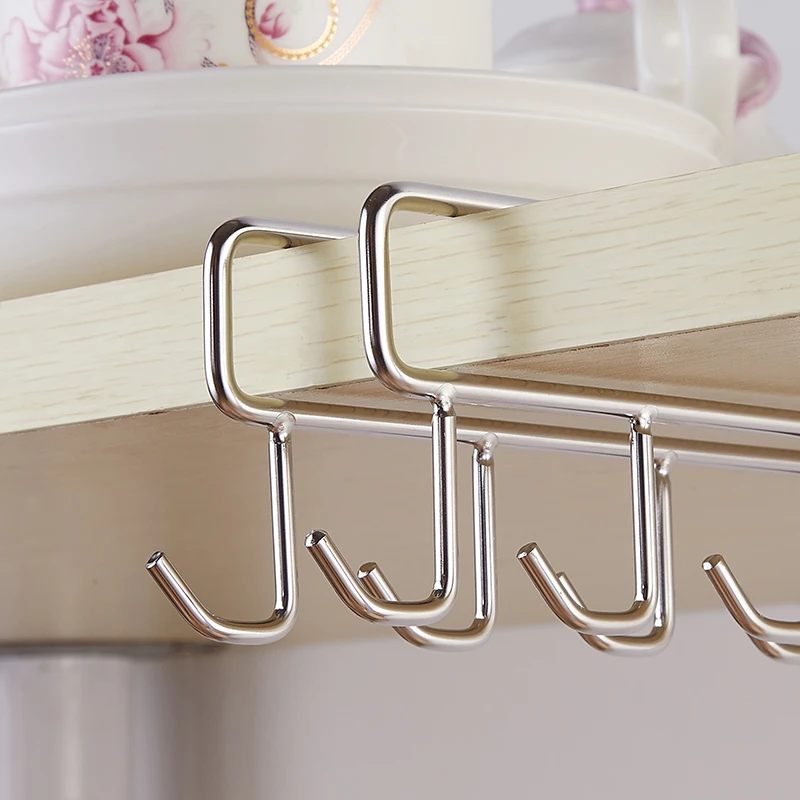 Вешалка для шкафа из нержавеющей стали кухонный инструмент крючок полотенец