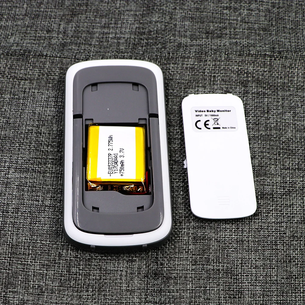 Bearhoho ребенка няня видео монитор Интерком встроенный аккумулятор ночного видения