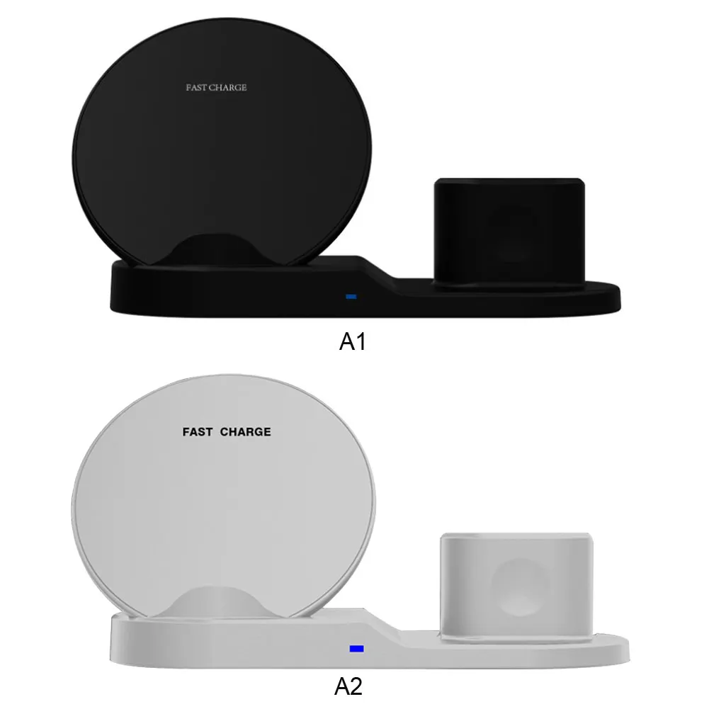 Беспроводное зарядное устройство 3 в 1 сменная зарядная станция для iPhone Xs/X