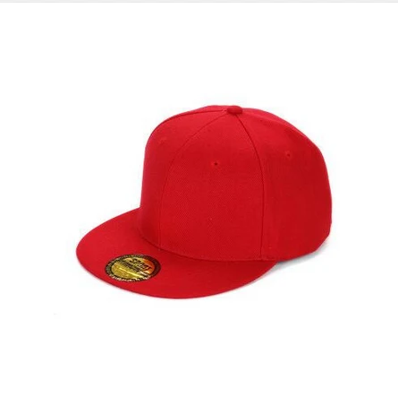 red Хит, брендовая новая Кепка Snapback, Кепка для мужчин и женщин, Регулируемая Кепка в стиле хип-хоп, черная бейсболка с защелкой сзади, s головные уборы Gorras - Цвет: red
