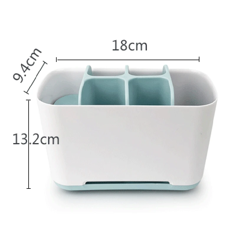 4 цвета полка для зубных щеток Пластиковая Полка хранения мыла ванной комнаты