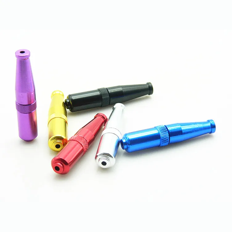 6 шт./лот металлическая мини трубка с рыбьим ртом табачная бутылка для курения