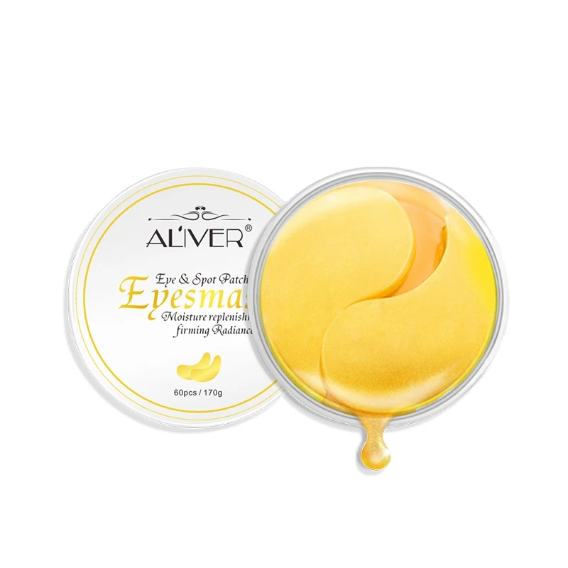 Увлажняющие золотистые патчи для глаз маска для глаз безликая маска для сна темные круги маска для ухода за кожей лица