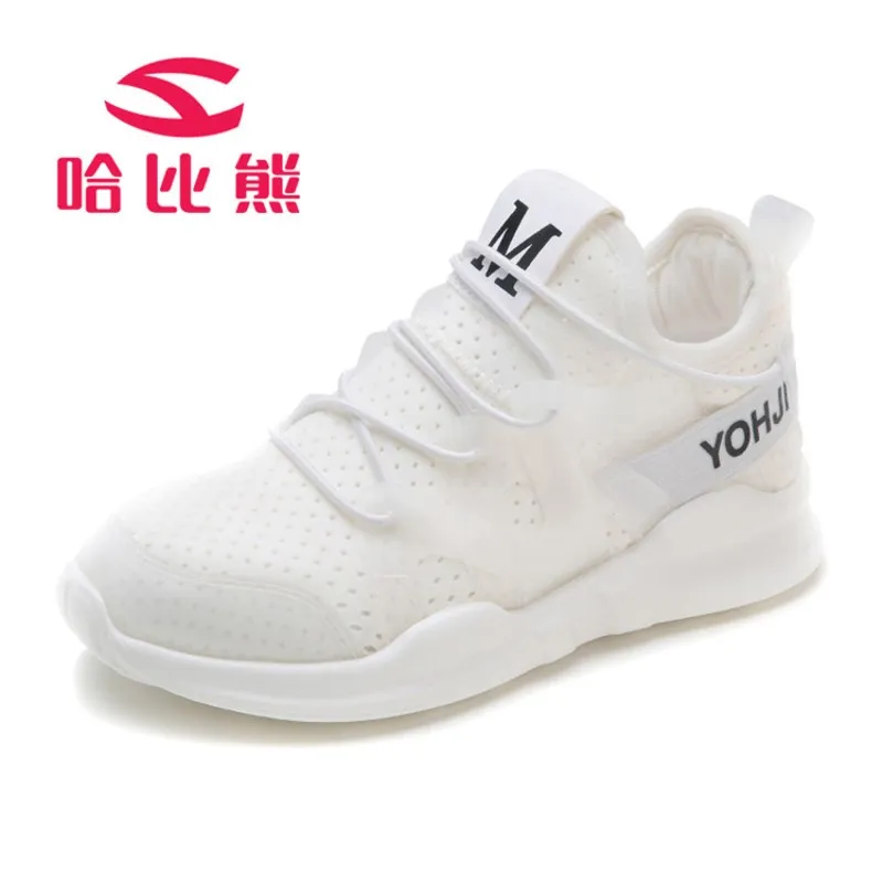 Детская теннисная обувь HOBIBEAR 2017 мягкая светильник подошва для девочек дышащие