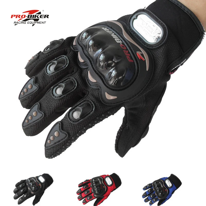 Pro biker мужские перчатки мотоциклетные сетчатые для мотогонок летние мотокросса M L