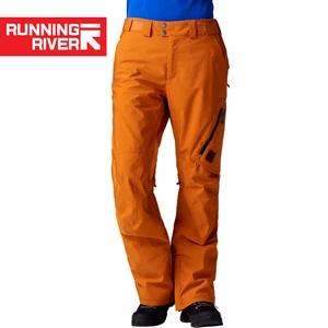 RUNNING RIVER Бренд Новые Зимние Тёплые Мужские Сноубордические Брюки Лыжные Брюки С Мембраной Водонепроницаемые Паропроницаемые  Сноубординг Спортивные Штаны Для Активного Отдыха На Открытом воздухе  #O7476N