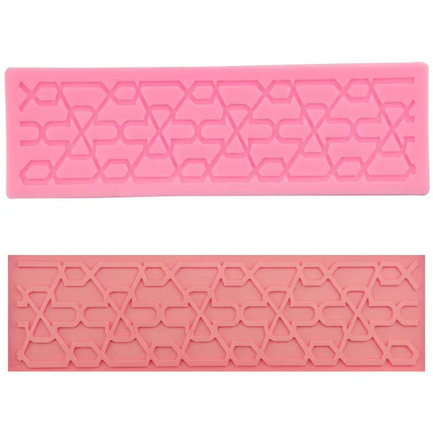 Крафтовый Графический Тотем кружева силиконовая помадка мыло 3D форма для торта