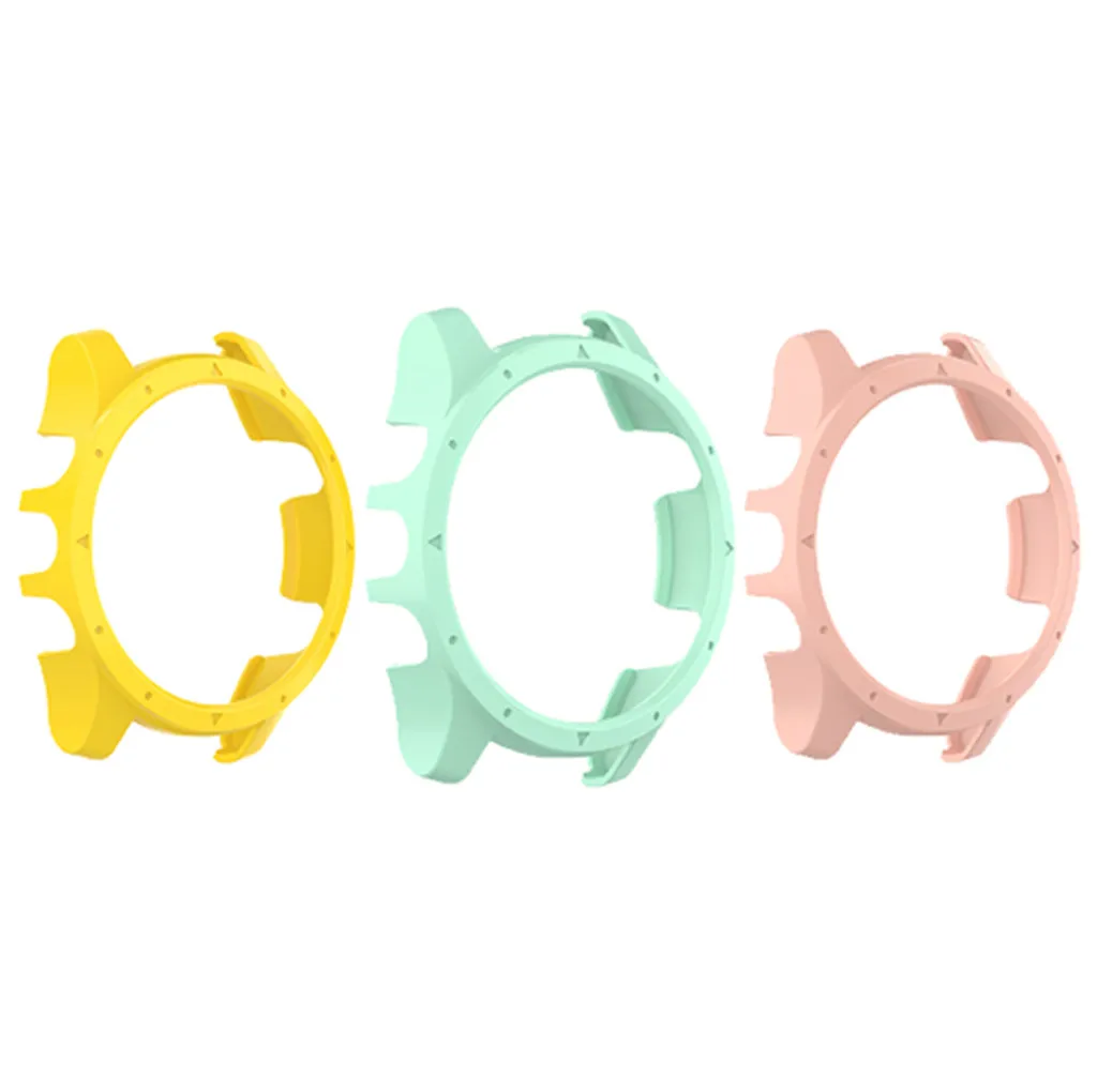 Модный простой чехол для часов 3 шт. силиконовая рамка защитный Garmin Forerunner 935 умные