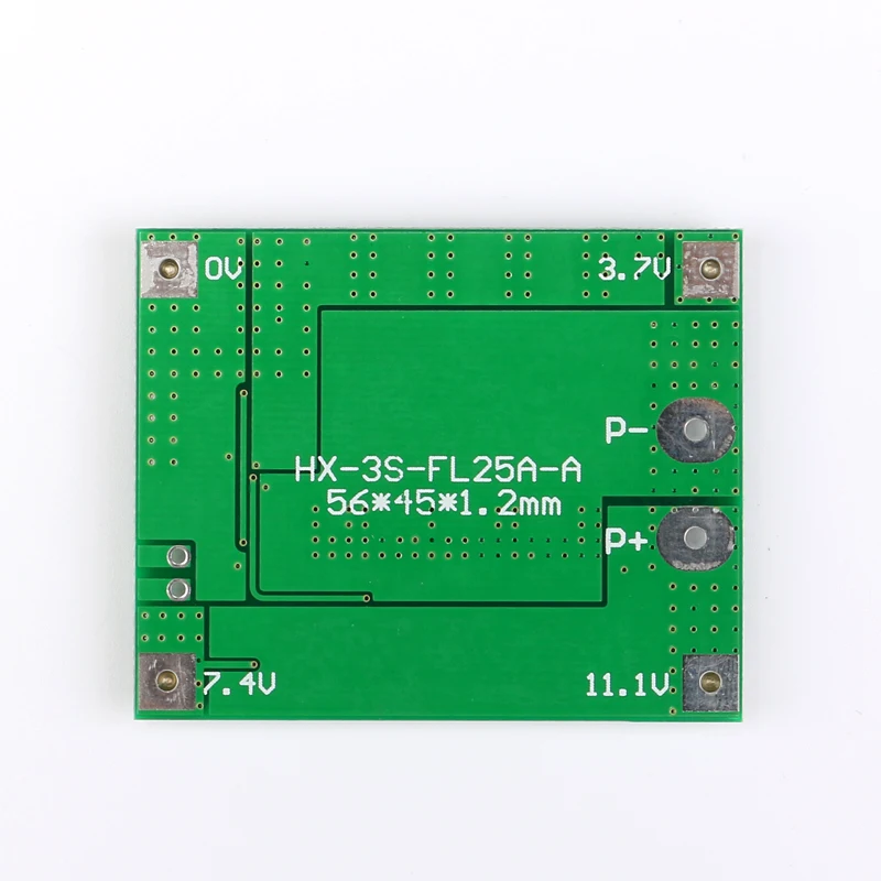 3S 11 1 V 12 6 12V 25A 18650 Литий полимерный Сотовый Батарея Зарядное устройство доска