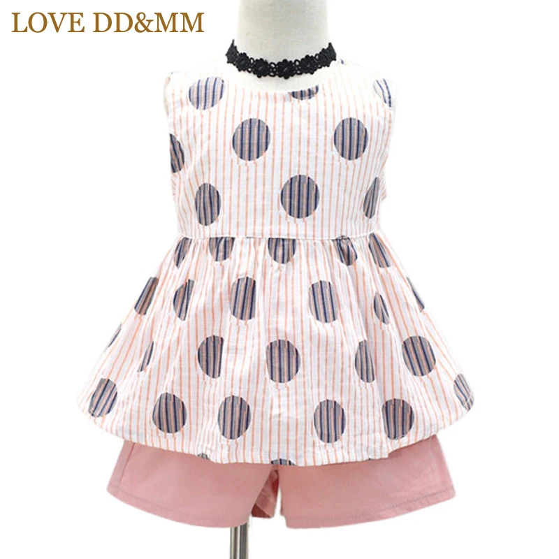 Комплекты для девочек LOVE DD & MM новая летняя детская одежда 2020 милый детский костюм