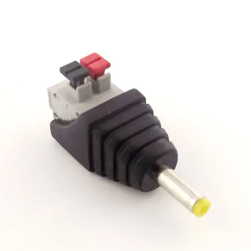 1 шт. CCTV DC Power 4 0x1 7 мм Мужской нажимной пружинный терминал быстрая камера с