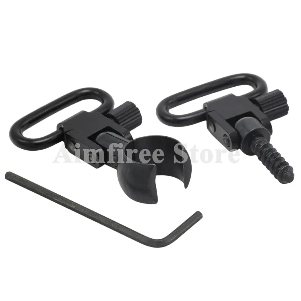 Winchester Marlin Mossberg 30-30 Lever Action Rifle Sling Mount Kit with 1 QD Sling Swivels - Split Band Design | Free Shipping image 3
