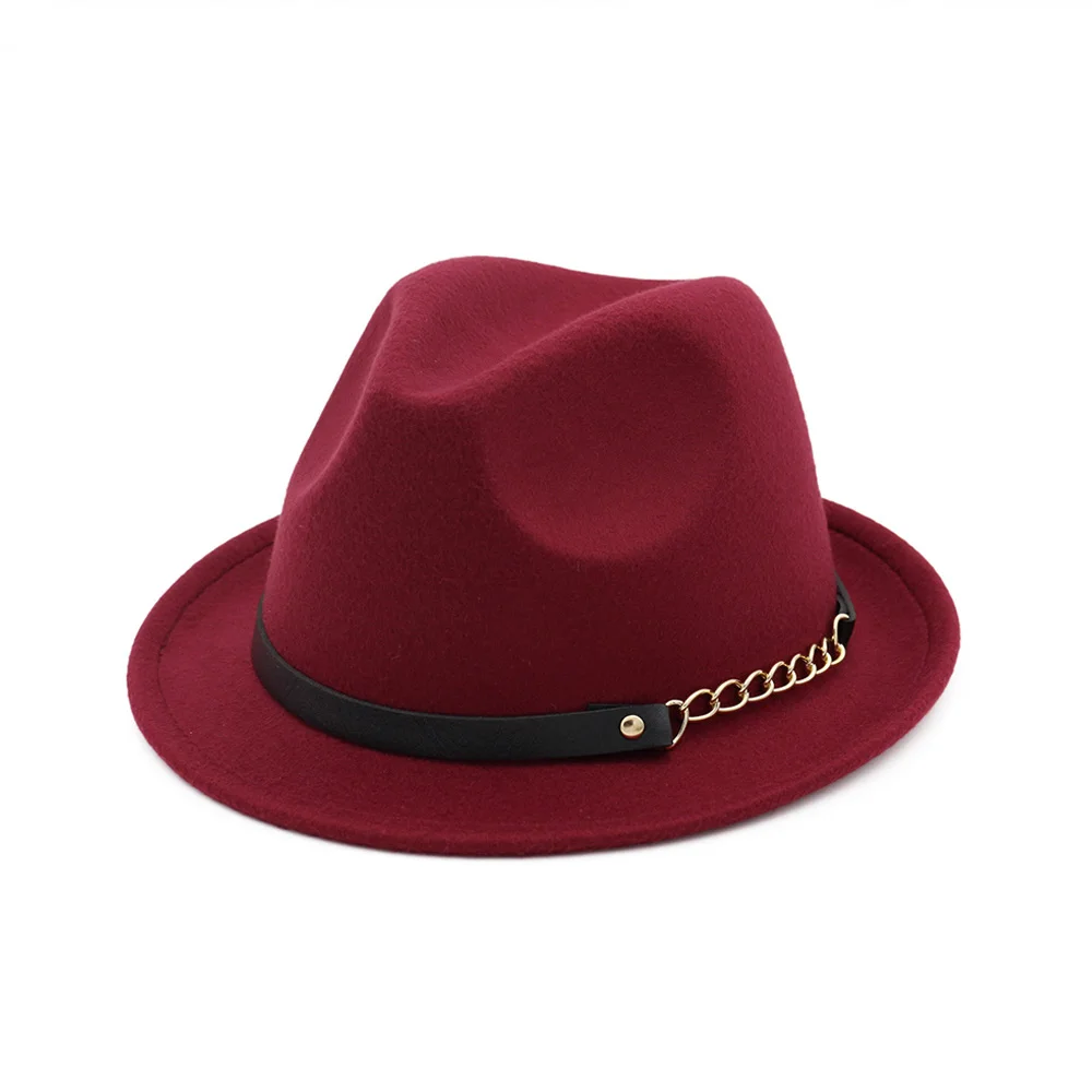 Женская винтажная шляпа-федора FS шляпа с широкими полями и ремнем ярко-синего