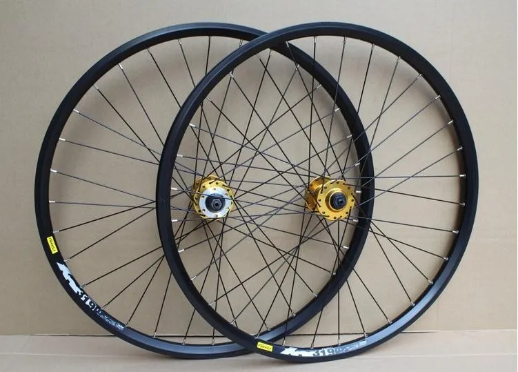 Kalosse красочные 32 отверстия, 29er MTB колеса спицы 26/27. 5/29 inch, мяч концентраторы, колеса велосипеда диска для 7/8/9/10 шестерни кассеты