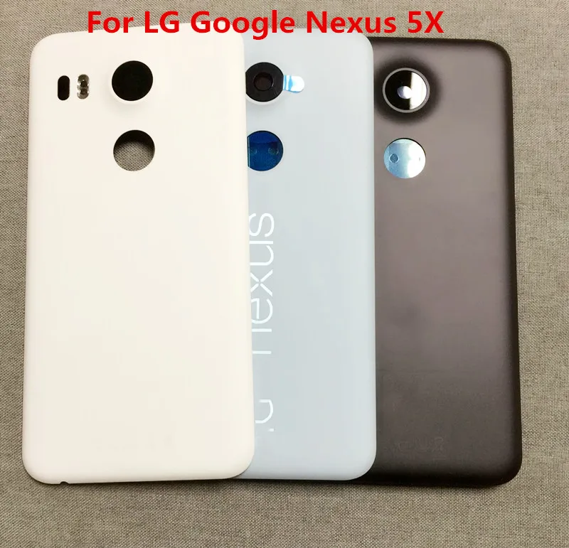 Оригинальная задняя крышка батарейного отсека для LG Google Nexus 5X задние дверные