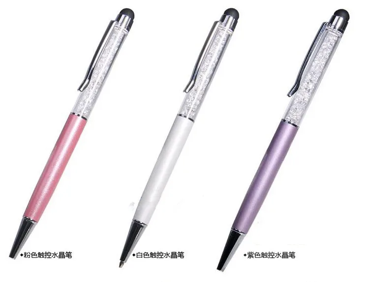 Удивительная цена Stylus 2 в 1 кристаллический Стилус хорошее качество шариковая