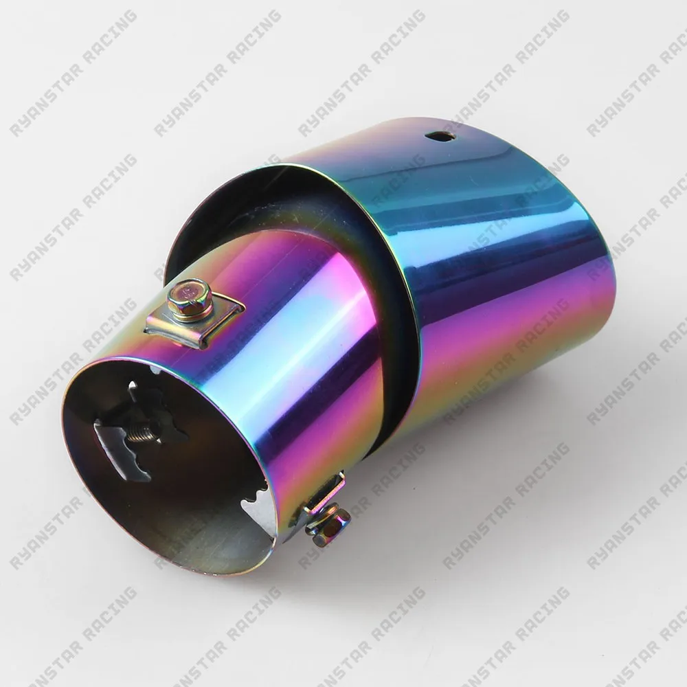 2.5 &quotавтомобиль автомобиля глушитель Нержавеющая сталь хвост трубой