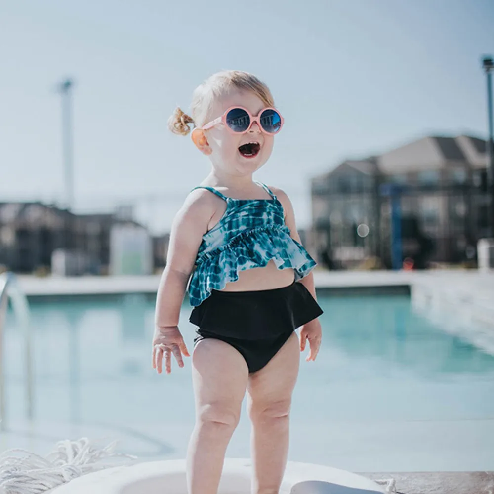 2019 модный детский костюм комплект одежды для малышей жилет с принтом неба