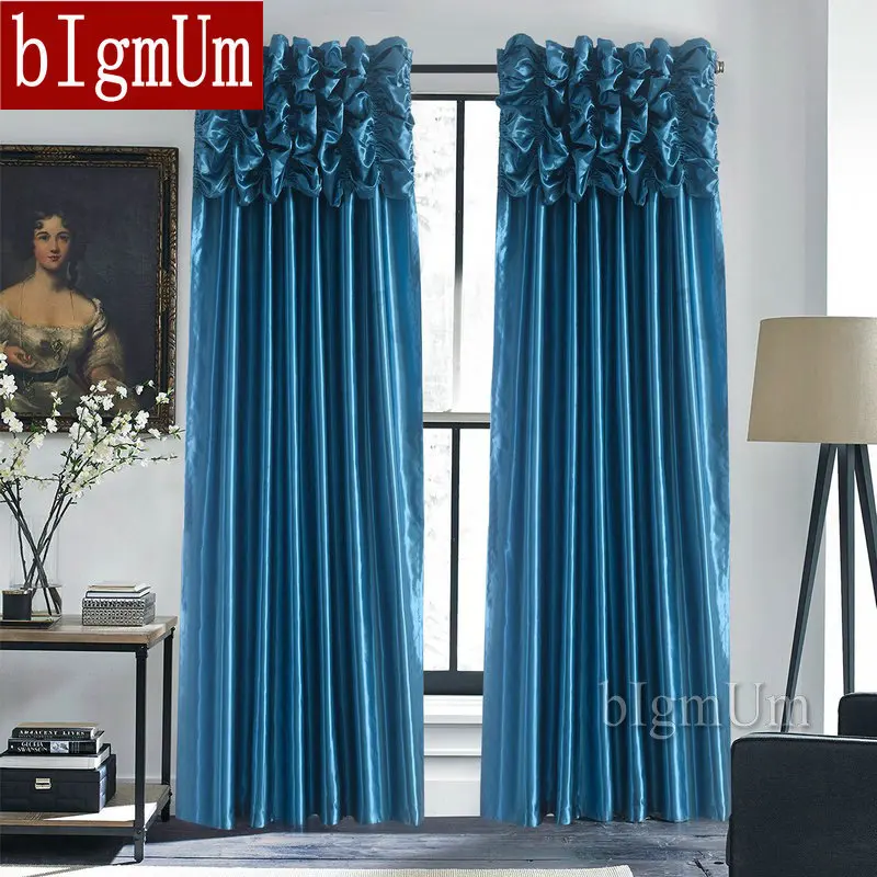 

Luxury Valance & Curtains for Window Customized Ready Made Window Treatment /Drapes Customized Link for the Cusotmer