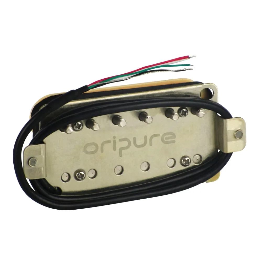 OriPure Винтаж Alnico 5 Humbucker двойная катушка пикап электрогитара Шея Зебра цвет теплый